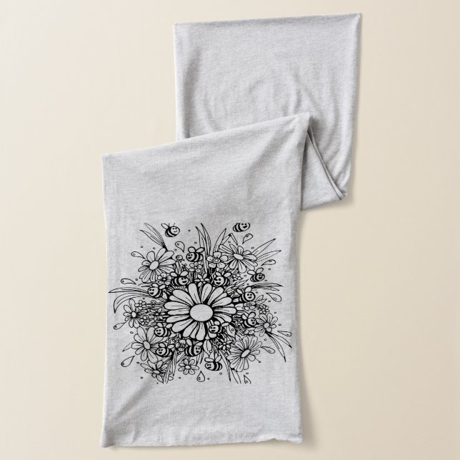 Bienen Schal (Links)