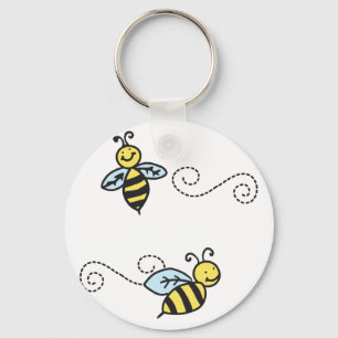 Bienen Schlüsselanhänger