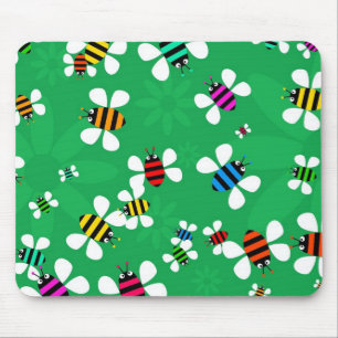 Bienen-Schwarm Mousepad