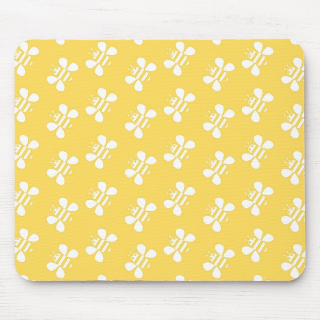 Bienen-Tapete Mousepad (Vorne)