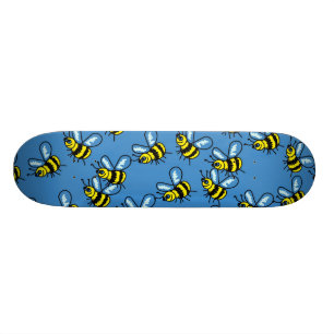 Bienen-Tapete Skateboard
