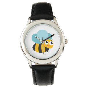 Bienen-Uhr für Kinder Armbanduhr
