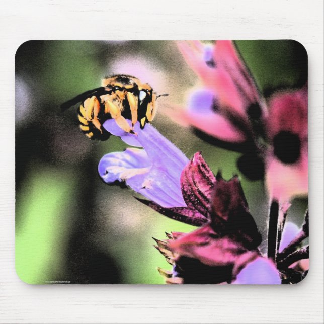 Bienen und Blume mpcnm Mousepad (Vorne)