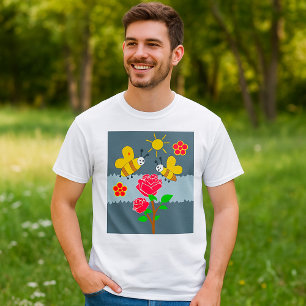 Bienen und Blume T-Shirt
