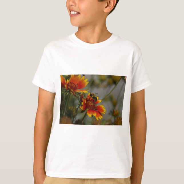Bienen und Blume T-Shirt (Vorderseite)