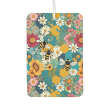 Bienen und Blumen Biene Blumenmuster