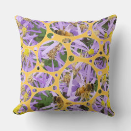 Bienen und Formen Kissen
