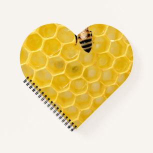 Bienen und Waben Notizbuch