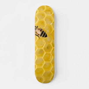 Bienen und Waben Skateboard