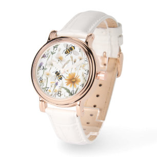 Bienen und Wildblumen, Armbanduhr