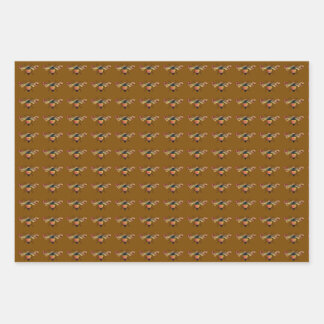 Bienen-Verpackungspapier Geschenkpapier Set