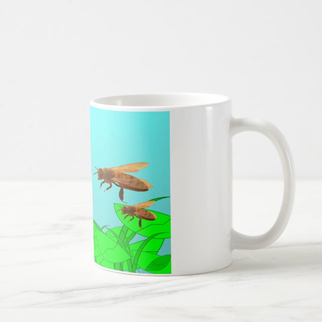 Bienen von drei tasse (Rechts)