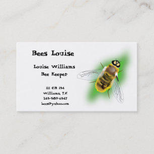 Bienen-Wächter-Visitenkarte Visitenkarte