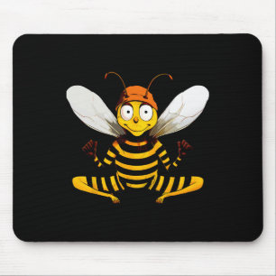 Bienen Yogayogi Biene Mousepad