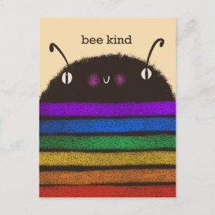 Bienenart Postkarte