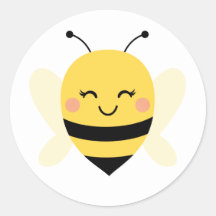 Bienenaufkleber Umschlag Aufkleber für Baby Shower