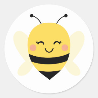 Bienenaufkleber Umschlag Aufkleber für Baby Shower