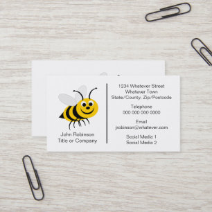 Bienenbaum Visitenkarte