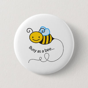 Bienenbesatz Button