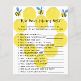 Bienenblume - Wer Mami am besten kennt