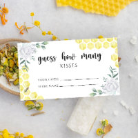 Bienenblüte - erraten Sie, wie viele KISSES Bridga