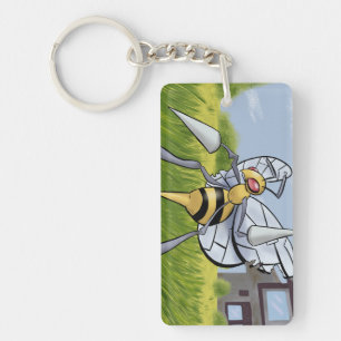 Bienenbohrer Schlüsselanhänger