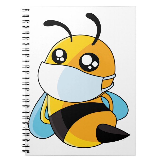 Bienencoronavirus Notizblock (Vorderseite)