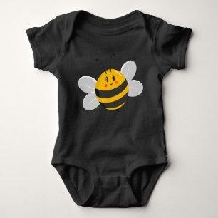 Bienendesign für Kleinkinder Baby Strampler