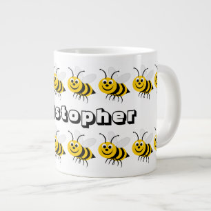 Bienendesign Jumbo-Tasse