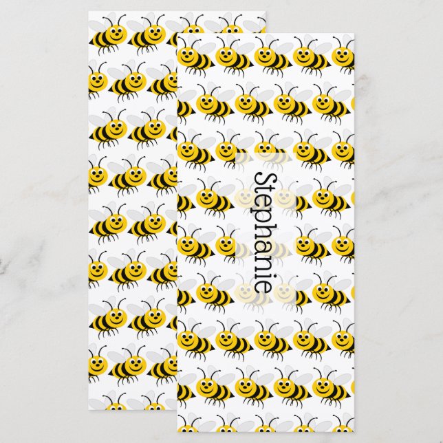 Bienendesign-Lesezeichen (Vorne/Hinten)
