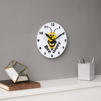 Bienendesign-Wall-Uhr Runde Wanduhr
