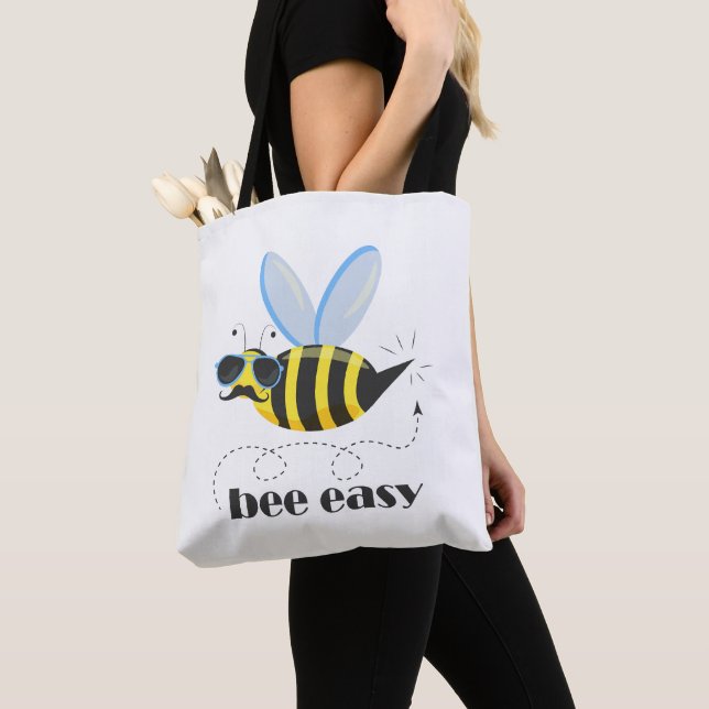 Bienenfigur mit Schnurrbart-Sonnenbrille Bee Easy (Von Nahem)