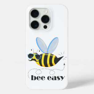 Bienenfigur mit Schnurrbart-Sonnenbrille Bee Easy Case-Mate iPhone Hülle