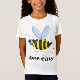 Bienenfigur mit Schnurrbart-Sonnenbrille Bee Easy T-Shirt
