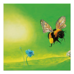 Bienenfliegerbild Poster