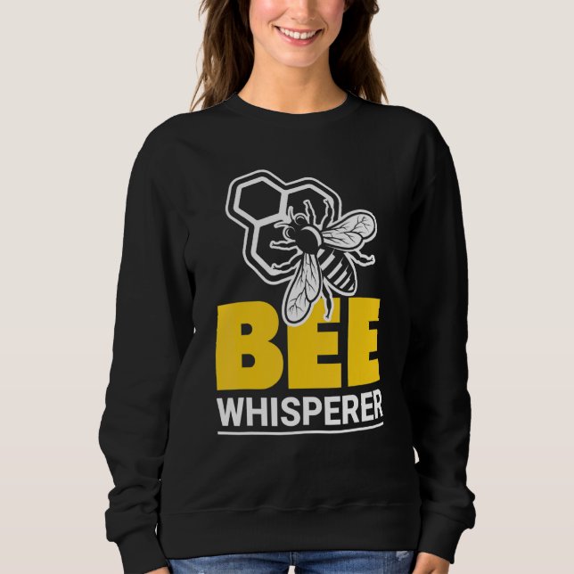 Bienenflüsterboje Bienenstock Sweatshirt (Vorderseite)
