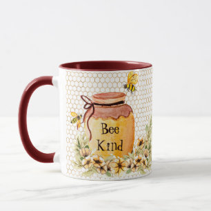 Bienenfreundlicher Honigtopf Tasse