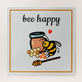 Bienenfröhliche niedliche Bienenart Puzzle