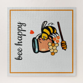 Bienenfröhliche niedliche Bienenart Puzzle