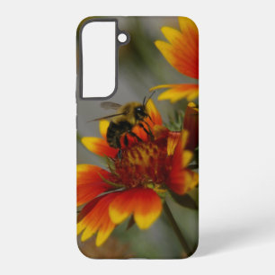 Bienenfutter auf einer Blume Samsung Galaxy Hülle