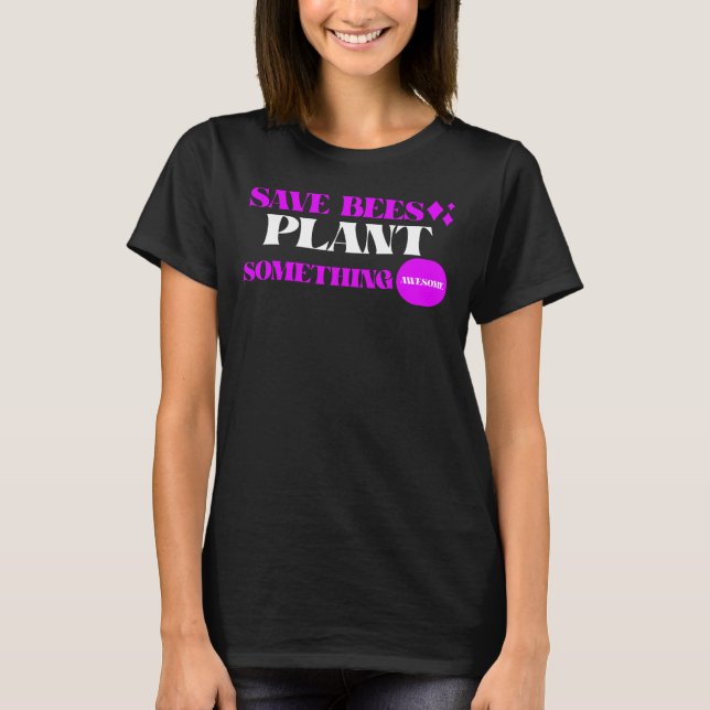 Bienengärtnerei T-Shirt (Vorderseite)