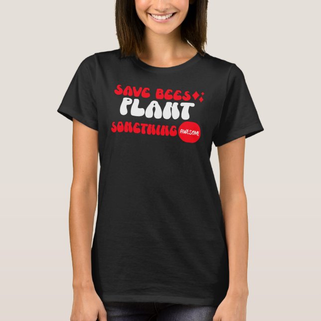 Bienengärtnerei T-Shirt (Vorderseite)