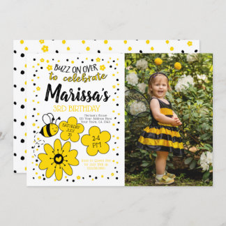 Bienengeburt Einladung