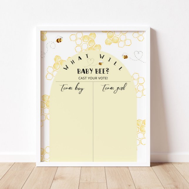 Bienengeschlecht enthüllt Kartografie von Jungen o Poster (Von Creator hochgeladen)