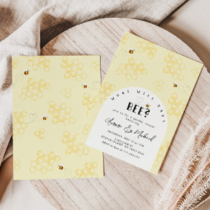 Bienengeschlecht offenbart Einladung. Was wird die Einladung