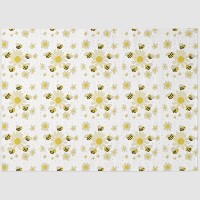 Bienengewebe Seidenpapier (Vorderseite)