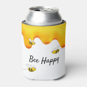 Bienenglücke Honigbienen-Tropfen Dosenkühler