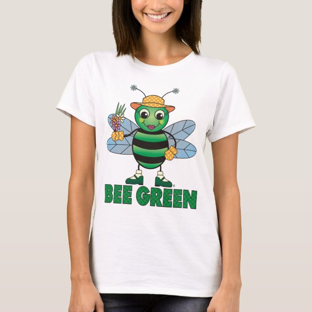 Bienengrün T-Shirt (Vorderseite)