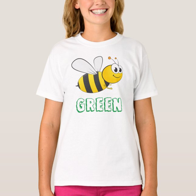 Bienengrün T-Shirt (Vorderseite)