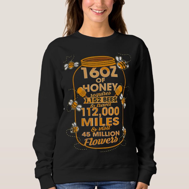 Bienenhalter-Bienenzucht Sweatshirt (Vorderseite)
